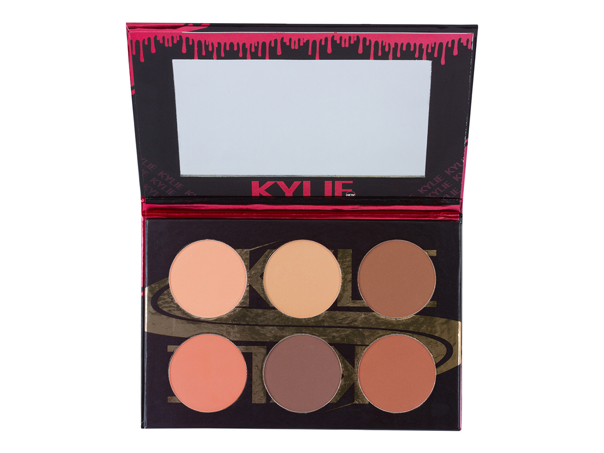 Сухий коректор для обличчя KYLIE Contour Kit (6 відтінків) | 1099