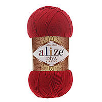 Alize Diva Stretch - 106 червоний