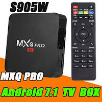 Смарт ТВ Приставка MXQ PRO 4K S905W Android 7 Смарт Бокс на Андроид Медиаплеер Smart box