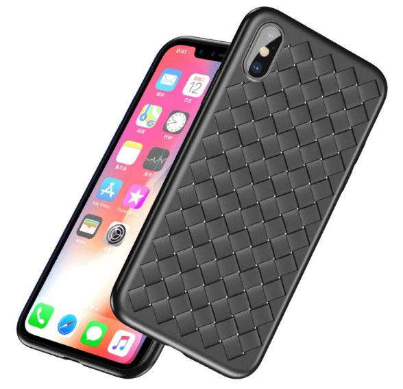 Чохол Primo BV Weaving для телефона Apple iPhone X / XS - Black