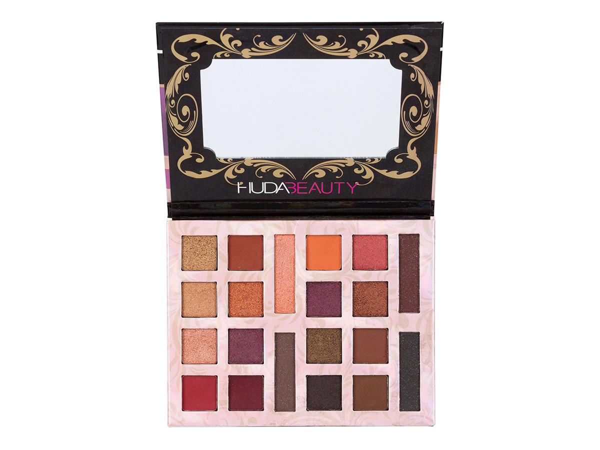 Палітра тіней Huda Beauty Eyeshadow Texture & Glitter - 20 відтінків | 7152
