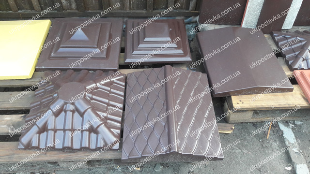 Крышки на столбы забора