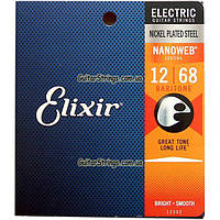 Струни Elixir 12302 Nanoweb Baritone 12-68