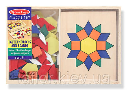 Дерев'яна іграшка Великаформатна мозаїка Melissa&Doug, фото 3