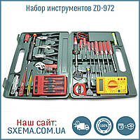Набір радіотехнічних інструментів Zhongdi ZD-972 у кейсі