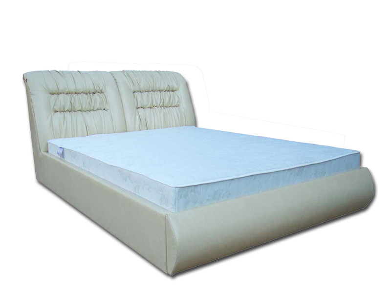 Ліжко з підйомним механізмом з м'якою спинкою в спальню Фараон(160х200) Віка - фото 2 - id-p69239950
