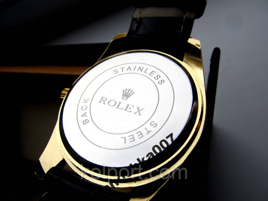 Мужские унивесальные кварцевые часы Rolex под PATEK PHILIPPE купить недорого - фото 3 - id-p56028466