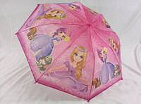 Зонты для девочек в 2 сложения на 8 стальных спиц