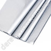 Папір тішюю, срібло, 45 аркушів, 50 см x 75 см