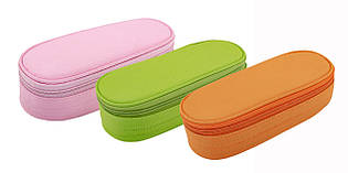 Пенал шкільний на блискавці Dele Салатовий (22528А)