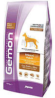 Корм Gemon Maxi Adult with Chicken and Rice, 20 кг