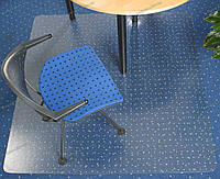 Защитный ковер под кресло прозрачный 92х93см. для ковролина Германия, толщина 5,0мм