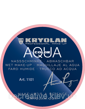 Рожевий аквагрим AQUACOLOR 8 мл (відтінок 03)