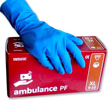 Латексні рукавички Ambulance
