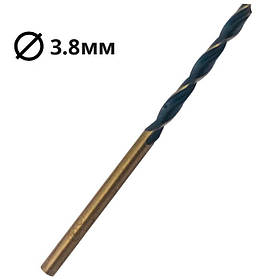 Свердло по металу Р9 ТМ 3.8 мм (уп.\10шт.)