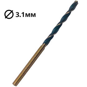Свердло по металу Р9 ТМ 3.1 мм (уп.\10шт.)