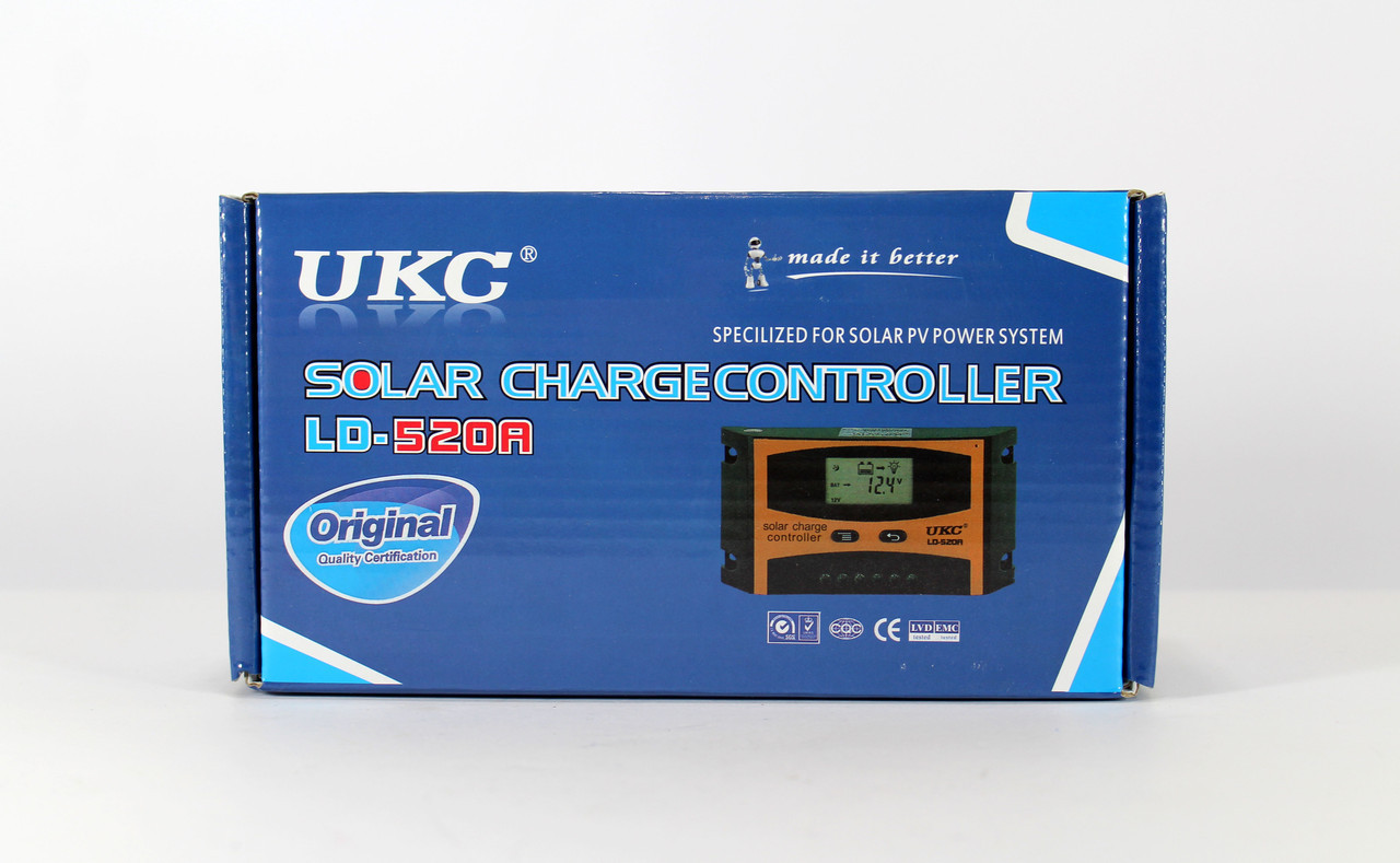 Сонячний контролер заряду Solar controler 10A LD-510A UKC / контролер для сонячної панелі