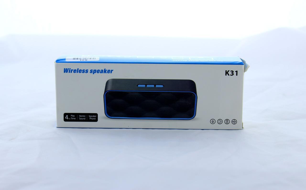 Портативна акустична система SPS K31+ВТс підтримкою Bluetooth