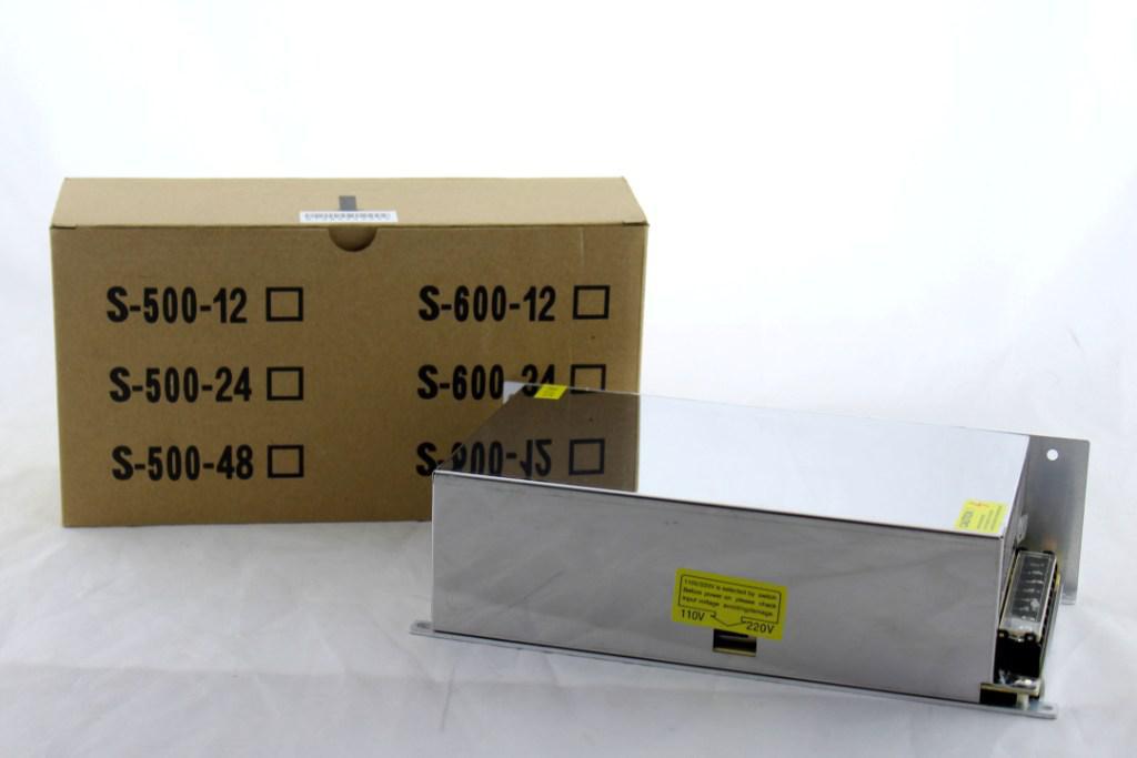 Адаптер 12V 50A METAL Імпульсний блок живлення