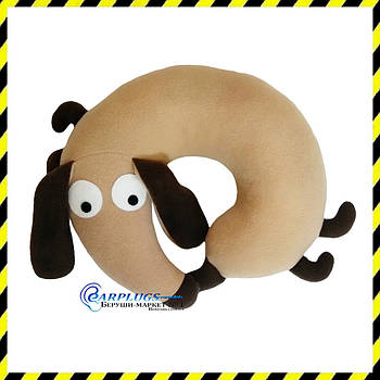 Дизайнерська дорожня подушка-підголівник Silenta Такса.