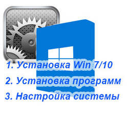 Налаштування комп'ютера та встановлення програм