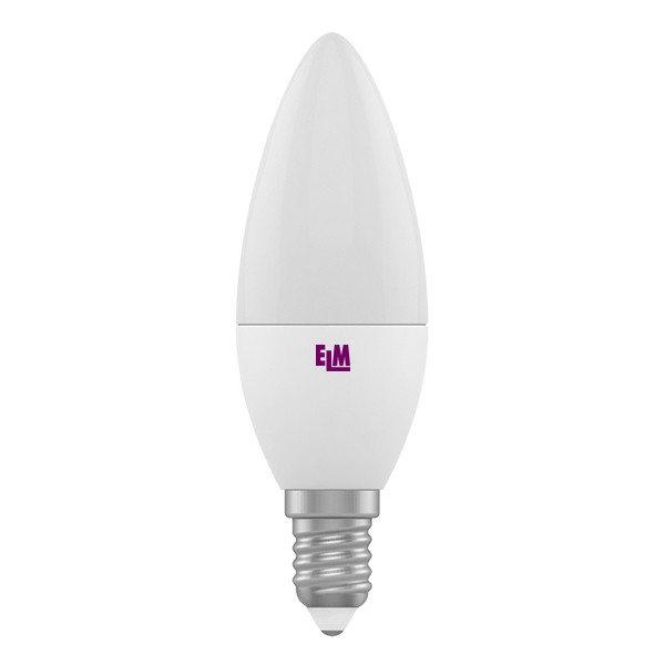 Лампа ELM Led свічка 7W PA10 E14 4000