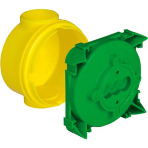 Kaiser Підрозетник (коробка установлювальна) глибина 53 мм, для стін із монолітного бетону, 1255-40