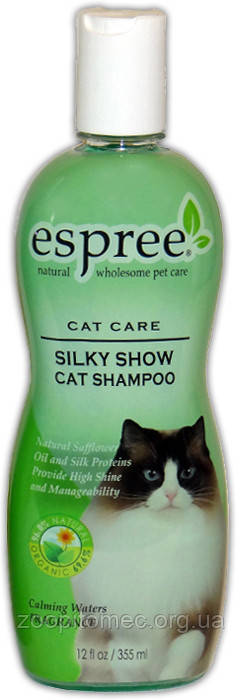 Шампунь для кошек Espree (Эспри) Silky Show Cat Shampoo блеск и