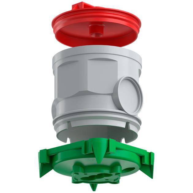 Kaiser Підрозетник (коробка встановлювально-відповідна) стельовий Ø 60 мм, 1265-50