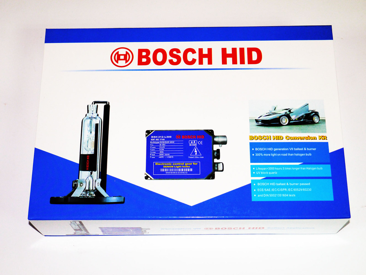 Би ксенон BOSCH H4 HID xenon 55W 6000K (картонная упаковка) - фото 1 - id-p56099543