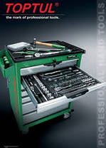 Набір інструменту 1/4" 18ед. дюймового 3/16"-9/16" Toptul GCAD1811, фото 5
