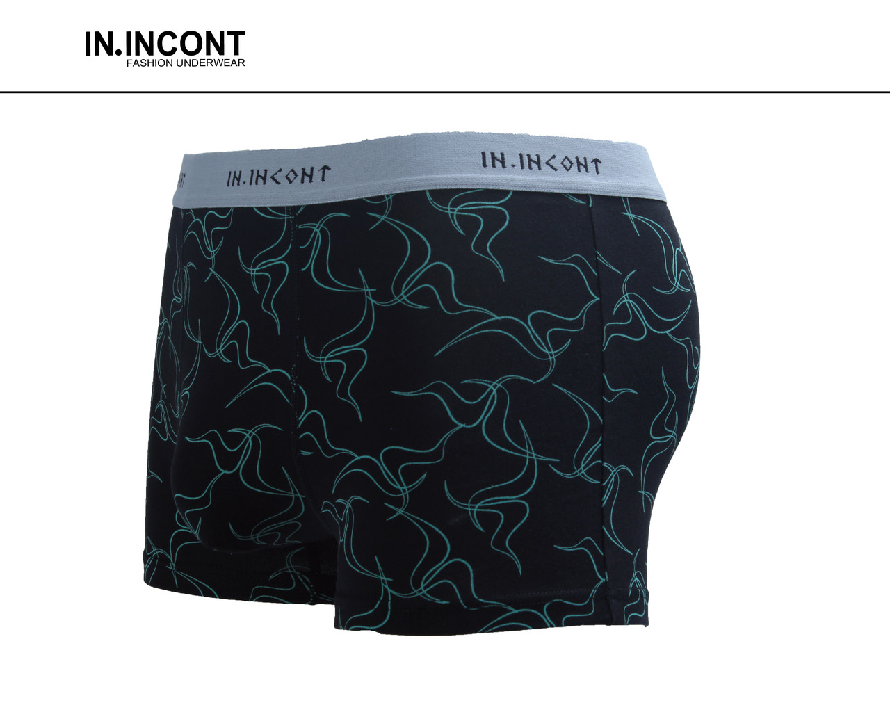 Чоловічі боксери стрейчеві Марка «IN.INCONT» Арт.3597