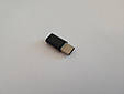 Перехідник з USB Type-C (тато) на Micro USB (мама) Чорний, фото 3