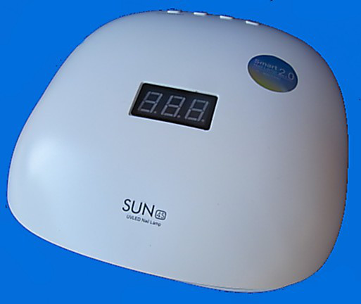 Гібридна світлодіодна UV/LED лампа SunUV-4s 48 вт (Сан ван ) із захистом від перегорання світлодіодів .