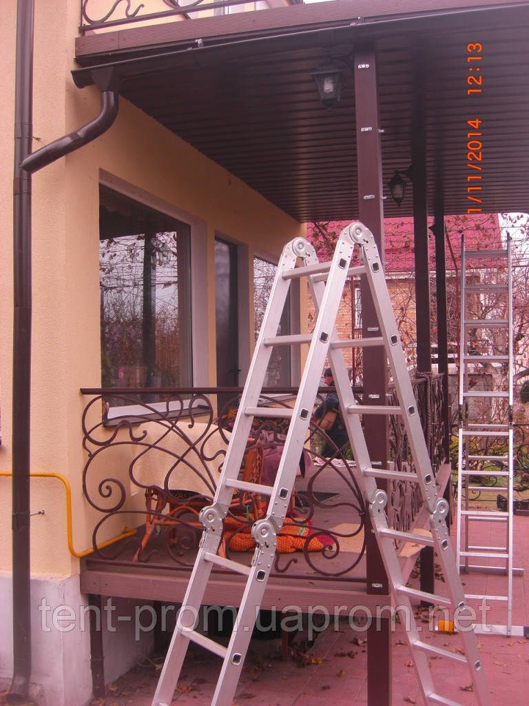Утепление балкона прозрачными тент шторами пвх - фото 2 - id-p56109554