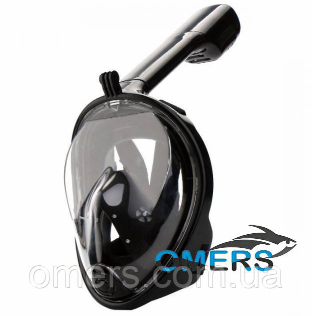 Маска повнолицева Bs Diver Free Breath чорна