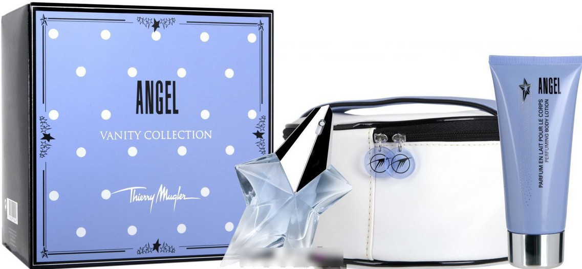 Набір оригінальної парфумерії Thierry Mugler Angel 50ml+100b/l+косметичка NNR ORGAP /7-96