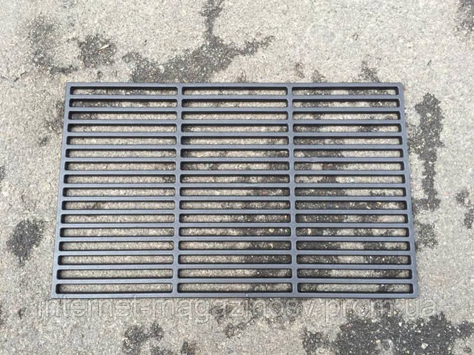 Решетка чугунная барбекю 600*400 мм Германия (вес - 7.7 кг) (ID ...