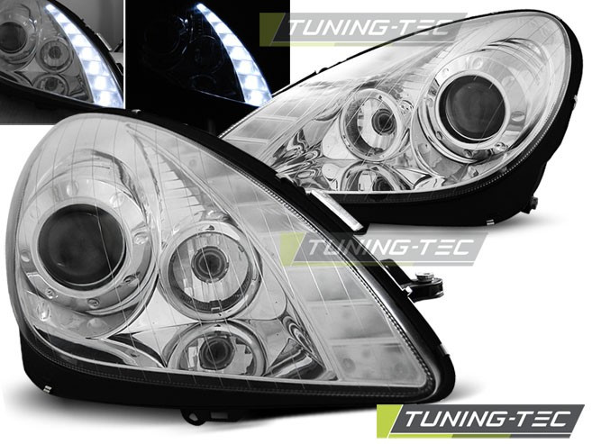 Передні фари Mercedes SLK R171 тюнінг Led оптика