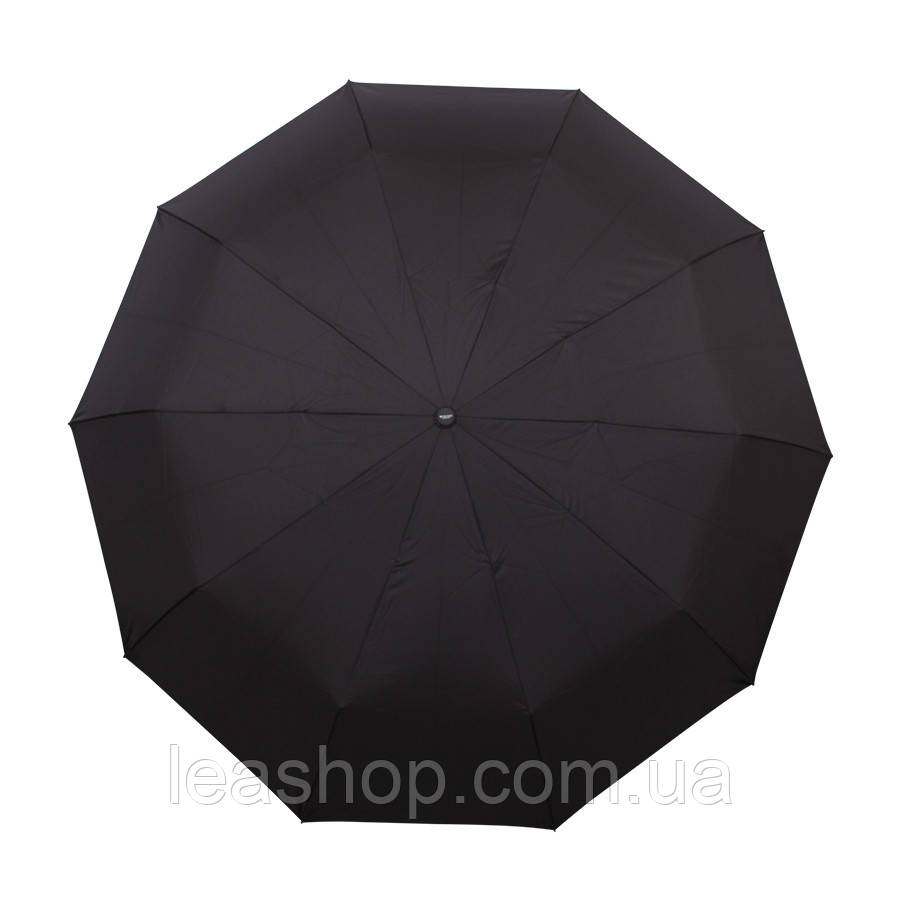 Зонт складной чорний сімейного типу, фото 1