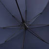 Зонт-трость синій напівавтомат, фото 5