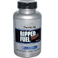 Twinlab, Ripped Fuel Extreme, спалювач жиру, 60 капсул