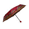 Бордовий парасолька складаний автомат, фото 2