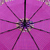 Зонт складаний автомат Фіолетовий, фото 3