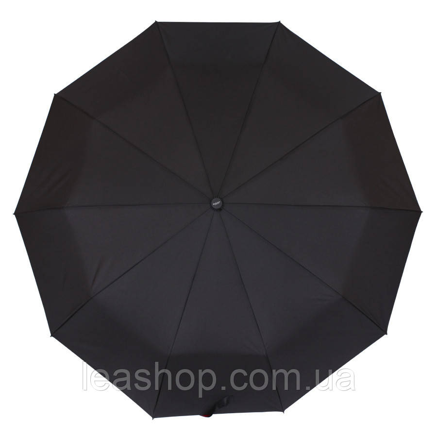 Складану парасольку автомат чорний, фото 1