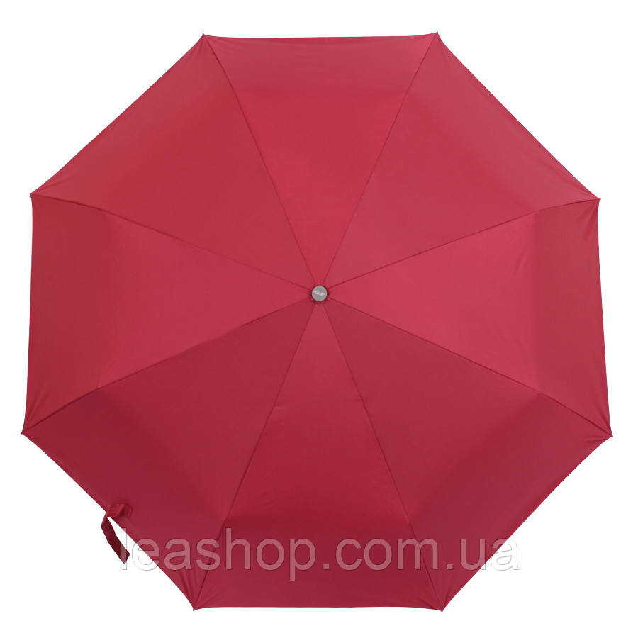 Зонт складаний механічний Вишневий, фото 1