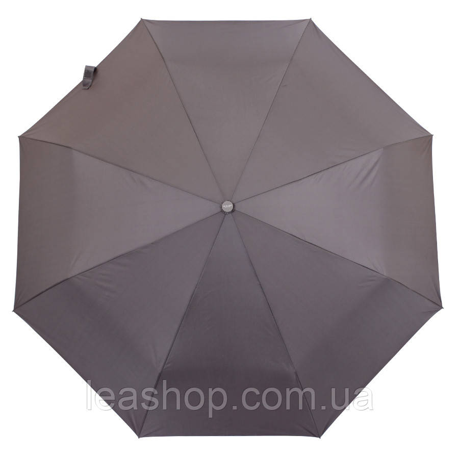 Зонт складаний механічний Сірий, фото 1