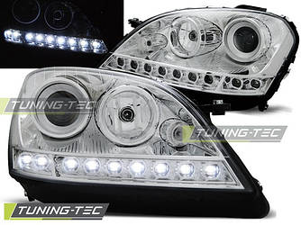 Передні фари Mercedes ML W164 (05-08) тюнінг Led оптика