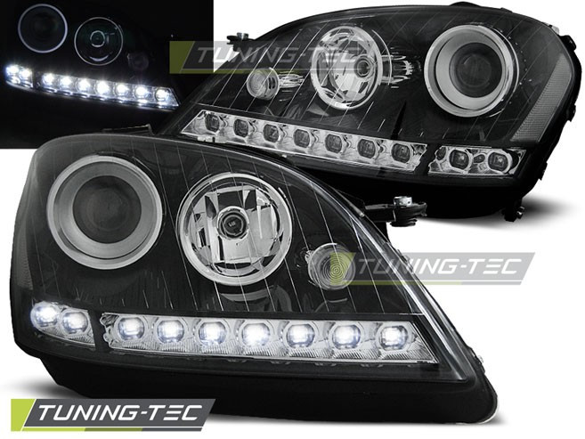 Передні фари Mercedes ML W164 (05-08) тюнінг Led оптика