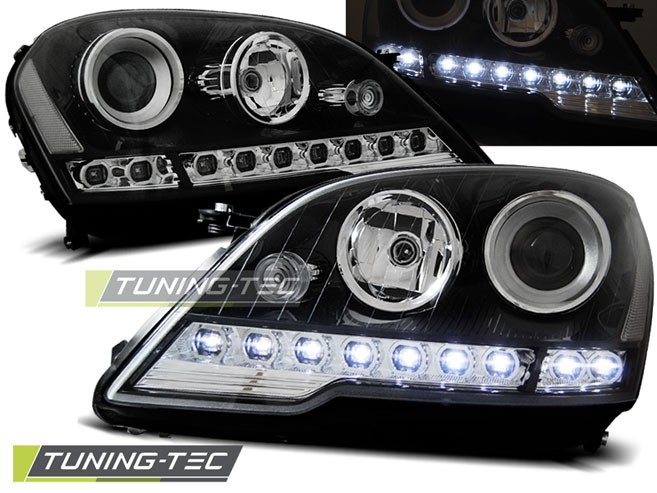 Передні фари Mercedes ML W164 (08-11) тюнінг Led оптика